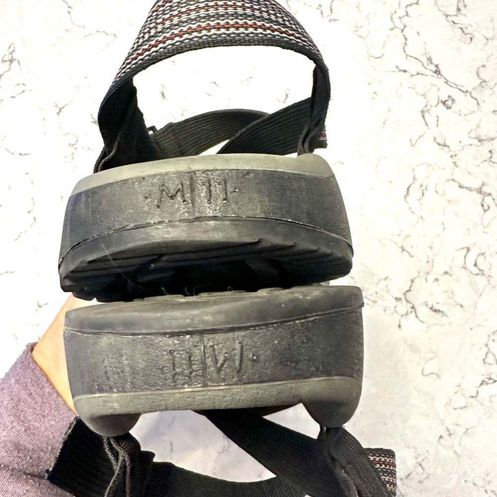 Chaco Z/1 Classic Sandals Mens Size 11 Black Sport Water Hiking Adjustable Strap - Picture 5 of 8